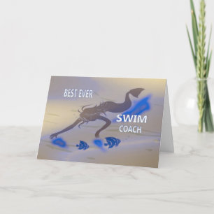 Entraîneur de natation Merci