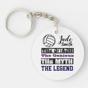 Entraîneur de slogan de légende de net-ball