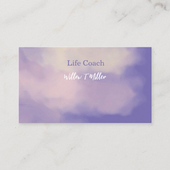 Entraîneur de vie, Reiki, Guérisseur, Yoga, Carte  (Devant)