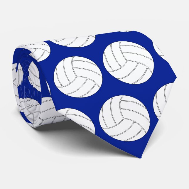 Entraîneur de volley-ball ou joueur Cravate couleu (Roulé)