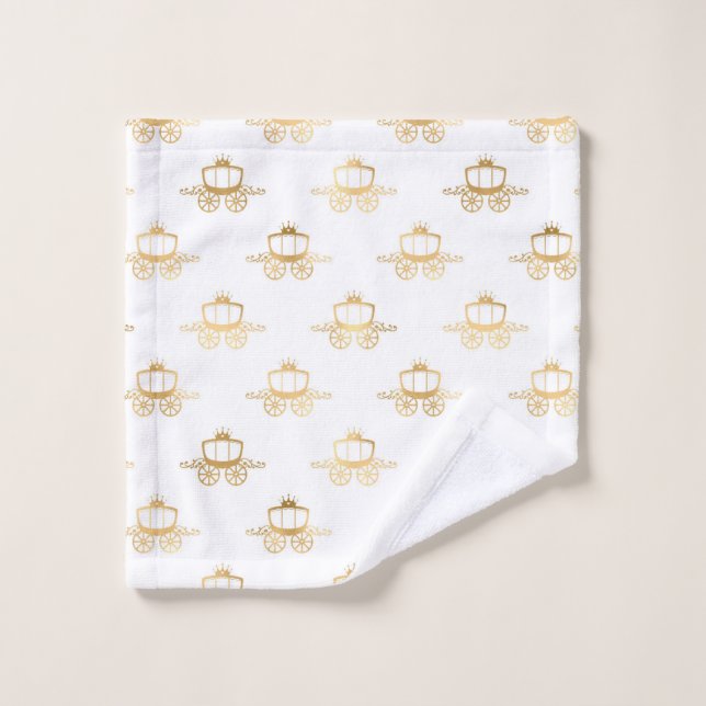 Entraîneur d'or Cinderella Princess Royal Magic (Gant de toilette)