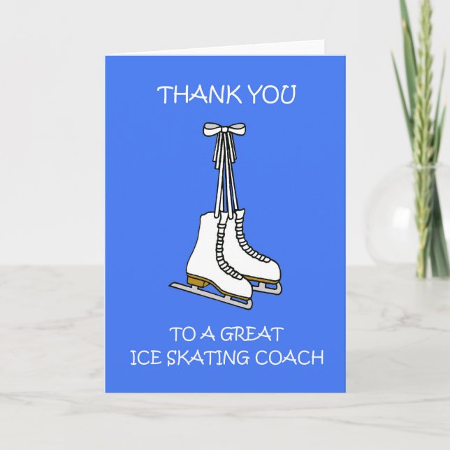 Entraîneur Merci à patinage sur glace (Devant)