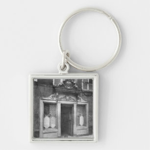 Entrance of a brothel in Paris Keychain