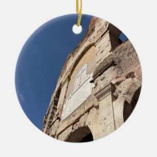 Entrance Of Colosseum Rome Italy Italian Landmark Ceramic Ornament