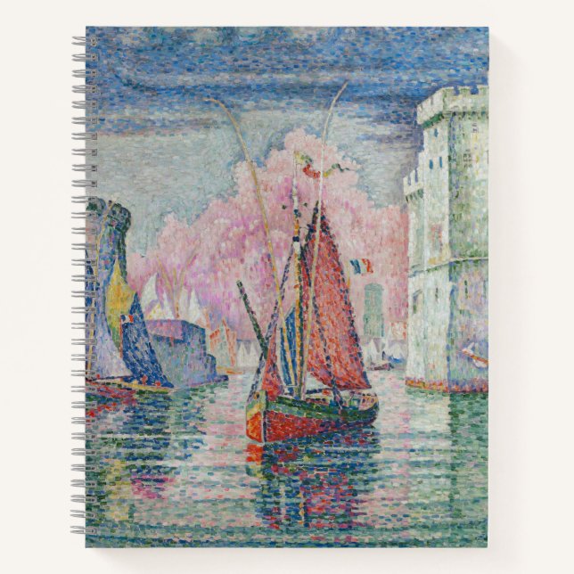 Entrance of La Rochelle Harbour, Paul Signac Notebook (Front)