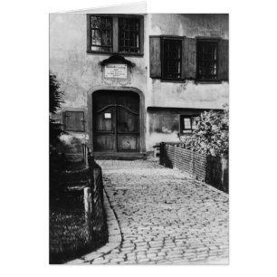 Entrance to Johann Sebastian Bach's house