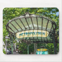 Entrance to Metro station at Montmartre - Paris