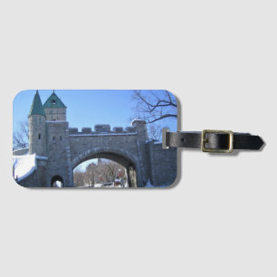 Entrance to Old Quebec City, Quebec, Canada Luggage Tag