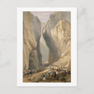 Entrance to the Bolan Pass from Dadur, from 'Sketc Postcard