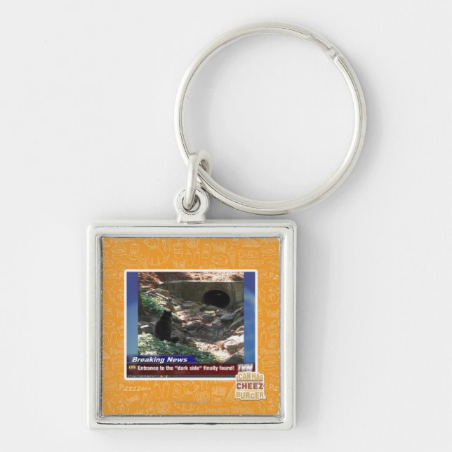 Entrance to the Dark Side Keychain (Front)
