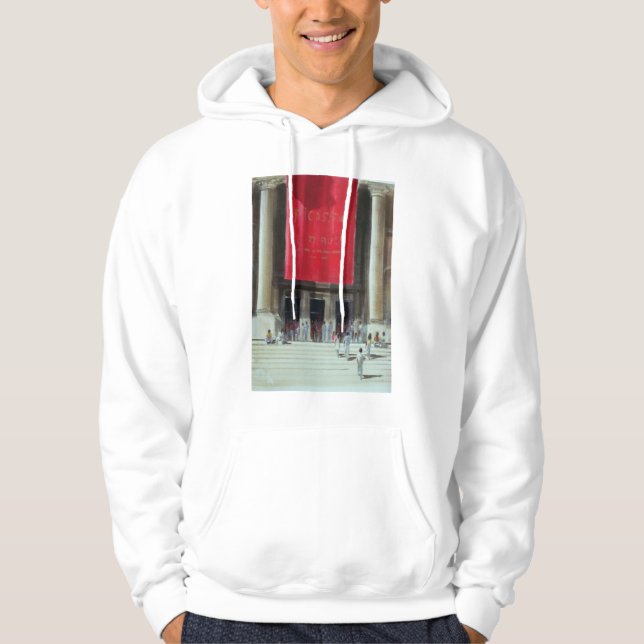 Entrance to the Metropolitan Museum New York Hoodie (Front)