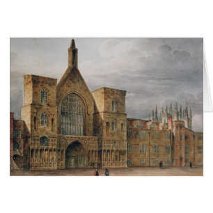 Entrance to Westminster Hall, 1807