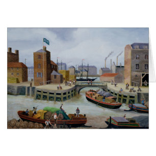 Entrée au dock du canal du régent