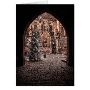 Entrée de la carte de Noël du village