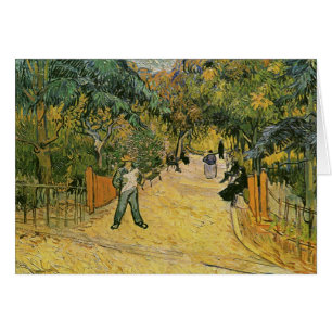 Entrée, Parc public à Arles Van Gogh Art