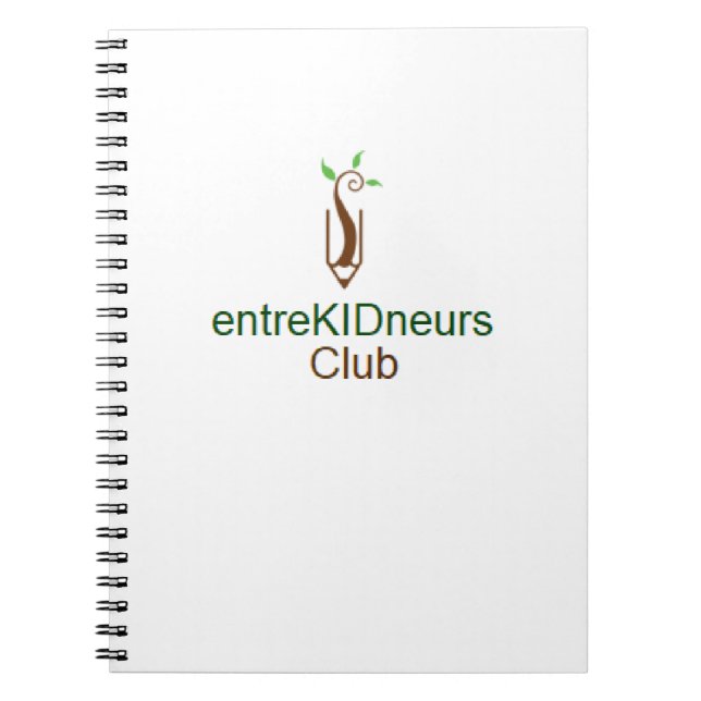 entreKIDneurs Club Notebook (Front)