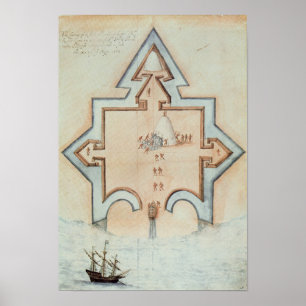 Entrenchments, Puerto Rico Poster