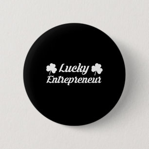 Entrepreneur 2025 St Patricks Day Ceo Business Own 2 Inch Round Button