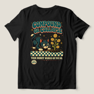 Entrepreneur Boss Babe - Money Cat Compound  Tri-Blend Shirt