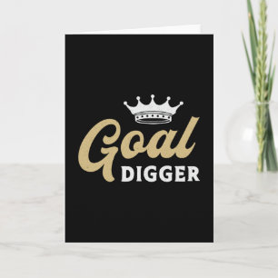 Entrepreneur Goal Digger Boss Business Manager CEO Card