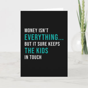Entrepreneur Money Isn't Everything CEO Manager Card