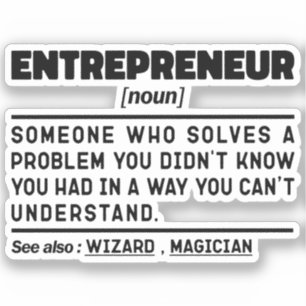 Entrepreneur Noun Definition Cool Business Owner