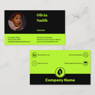 Entrepreneur professionnel Petit Carte de visite