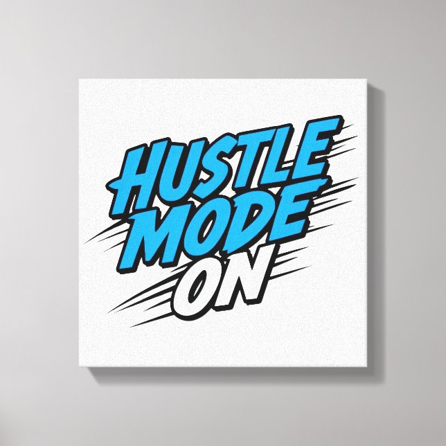 Entrepreneur Success and Ambition Canvas Print (Front)