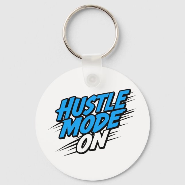 Entrepreneur Success and Ambition Keychain (Front)