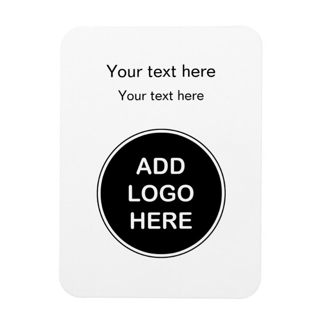 Entreprise Ajouter vos Magnets de logo (Vertical)