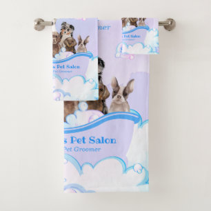 Entreprise de toilettage pour chiens Spa de bain b