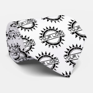 Entreprise double face Cravate de logo personnal