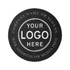 Entreprise Entreprise Logo Zone ronde moderne