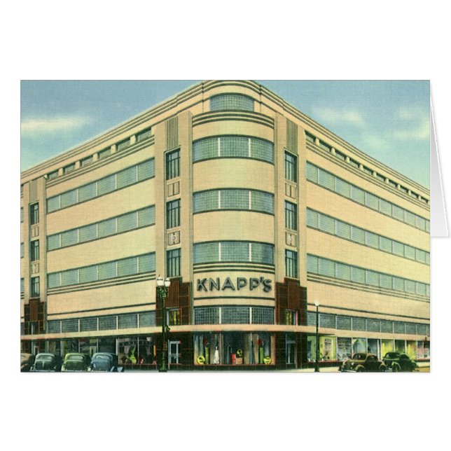 Entreprise vintage, grand magasin Knapp (Devant horizontal)