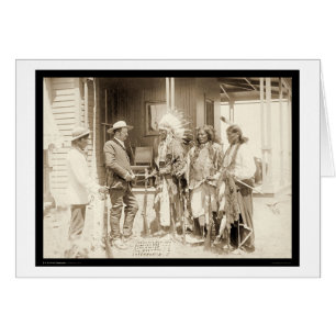 Entretien avec trois Indiens Cheyenne SD 1887