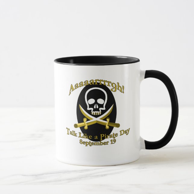 Entretien comme une tasse de jour de pirate (Droite)