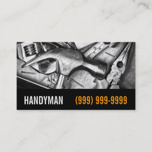 Entretien, Construction, Carte de visite Handyman