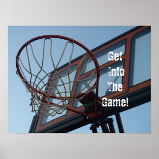 Entrez Dans TheGame ! Poster de basket-ball