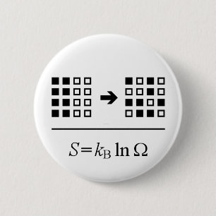 Entropy 2 Inch Round Button