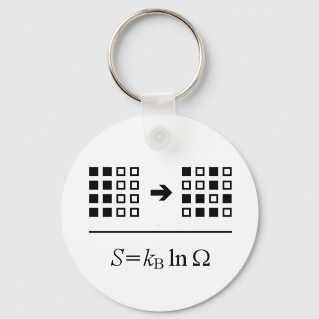 Entropy Keychain (Front)