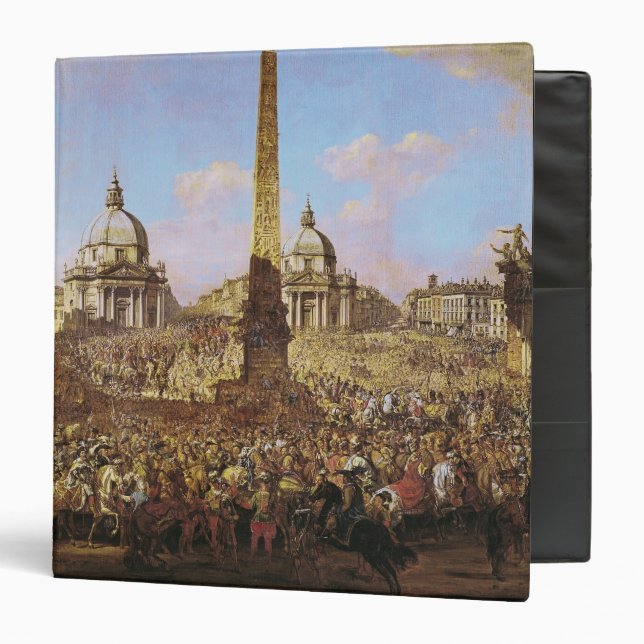 Entry into Rome of Jerzy Ossolinski Binder (Front/Inside)