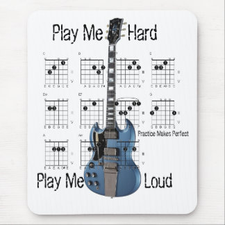 Entry-Level Guitarist Mouse Pad