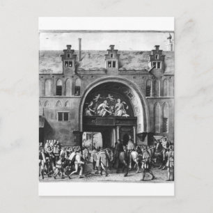 Entry of Hercule Francois of France Postcard