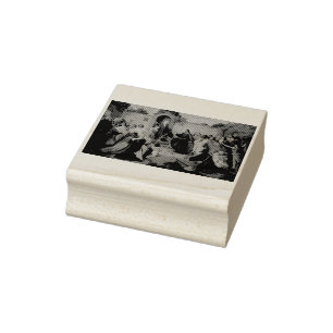 Entry of Jesus Christ into Jerusalem Rubber Stamp