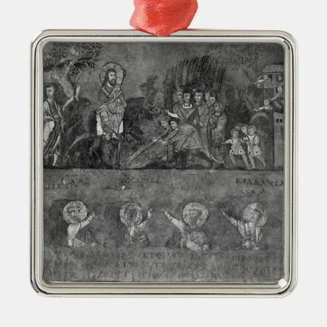 Entry of Jesus into Jerusalem Metal Ornament (Front)