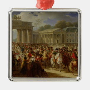 Entry of Napoleon I into Berlin Metal Ornament