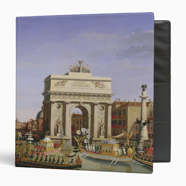 Entry of Napoleon I  into Venice, 1807 Binder (Front/Inside)