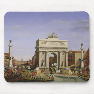 Entry of Napoleon I  into Venice, 1807 Mouse Pad