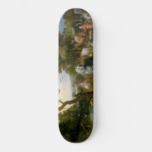 Entry of the Animals into Noah's Ark (Brueghel) Skateboard