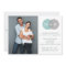 Entwined Circles Engagement Party Photo Invitation